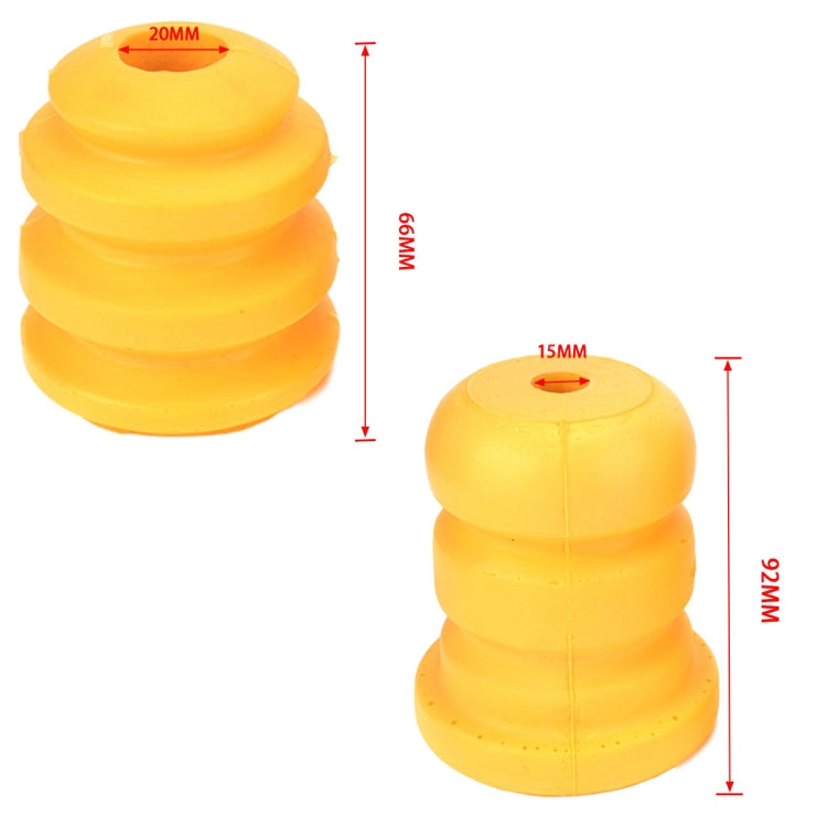 4 PCS Car Polyurethane Front and Rear Shock Absorber 15153958 for Cadillac / Chevrolet - Steering System by buy2fix | Online Shopping UK | buy2fix