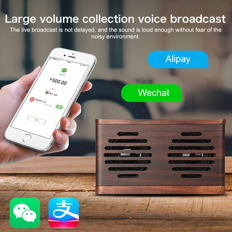 D70 QI Standard Subwoofer Wooden Bluetooth 4.2 Speaker, Support TF Card & 3.5mm AUX Brown - Desktop Speaker by buy2fix | Online Shopping UK | buy2fix