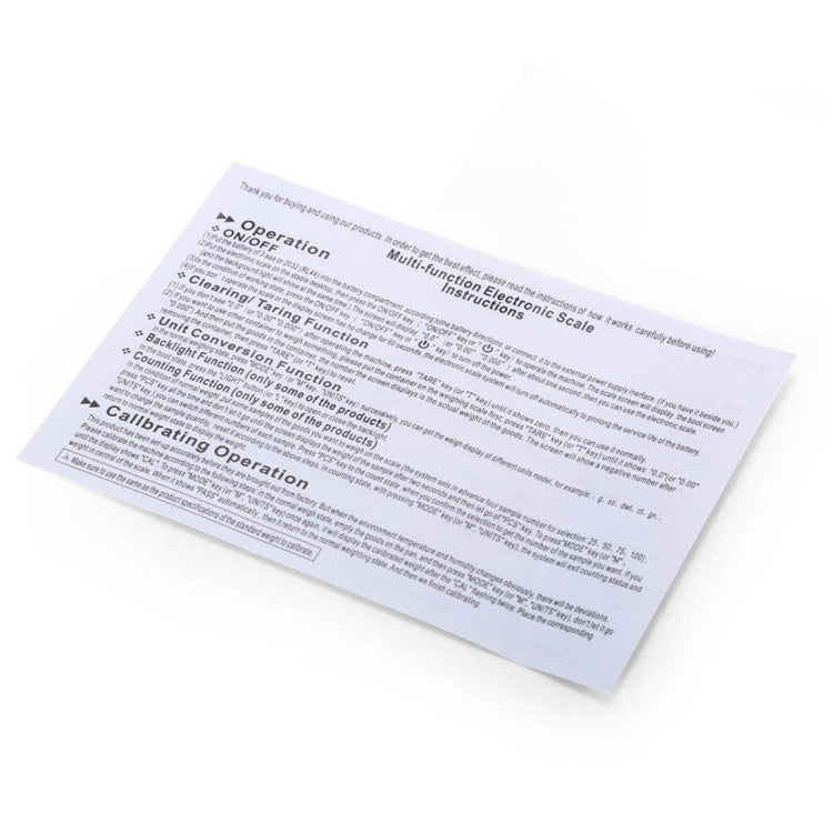 XY-8006 2.2 inch Display High Precision Electronic Scale (0.1g~3000g), Excluding Batteries by buy2fix