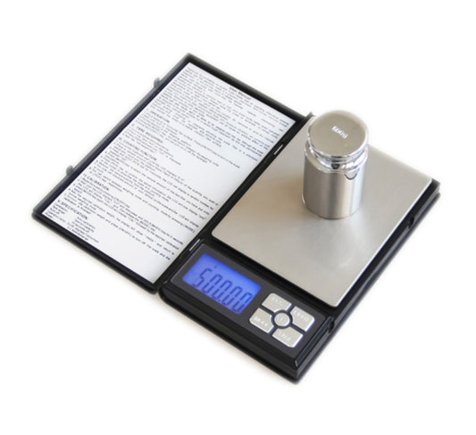 MH-1108 Notebook Shape High Precision Electronic Diamond Gold Jewelry Scale (0.01g~500g), Excluding Batteries by buy2fix