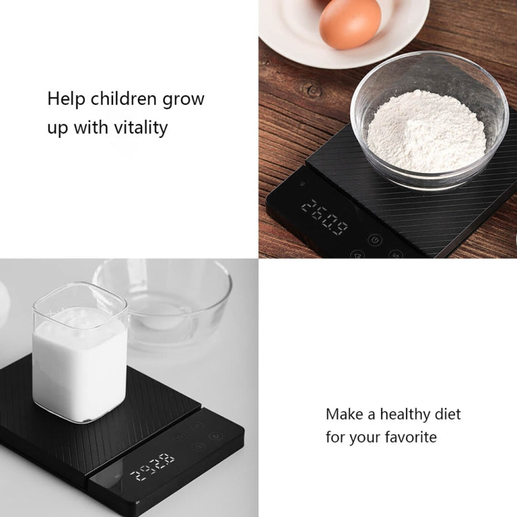 3KG Original Xiaomi Youpin DUKA ES1 Kitchen LCD Digital High-precision Electronic Scale by Xiaomi