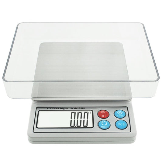 XY-8006 600g x 0.01g 2.2 inch LCD Professional Portable Digital Gold Jewellery Scale by buy2fix