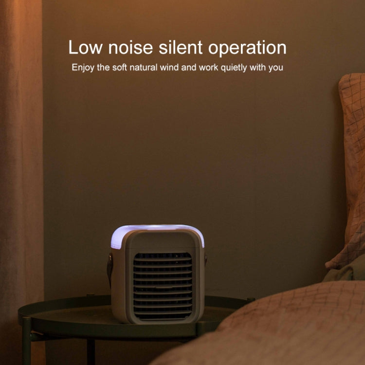 BD-F26 Portable Humidifier Fan Water Replenishment Instrument (Blue) by buy2fix