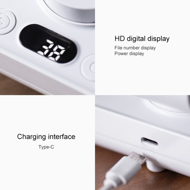 D606Y Portable Desktop Oscillating Small Fan (Black) by buy2fix