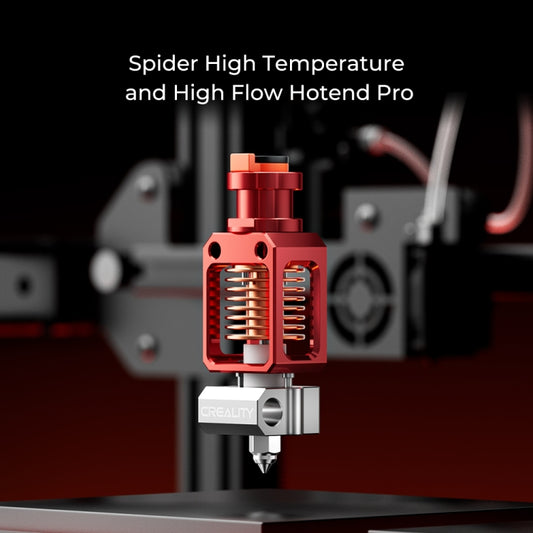 CREALITY 3D Printer Part Spider High Temperature and High Flow Hotend Pro(Red) - Parts by Creality | Online Shopping UK | buy2fix