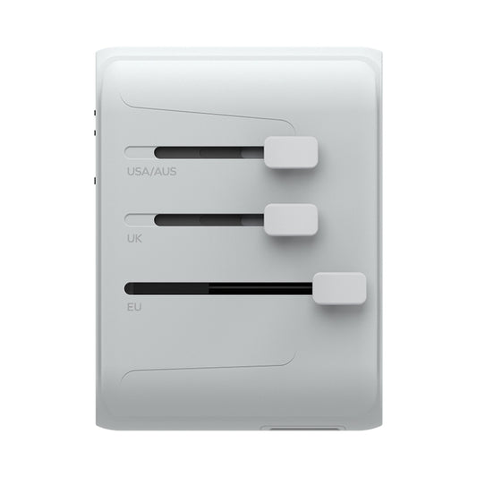 MOMAX 1-World UA9 PD 35W Fast Charger Power Adapter(White) by MOMAX