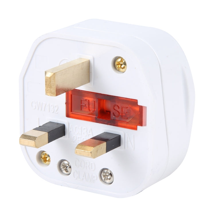 13A Wall Plug Adapter with On/Off Power Switch & Fuse(UK Plug) - Plug Adaptor by buy2fix | Online Shopping UK | buy2fix