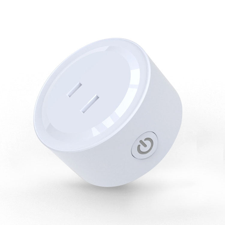 10A Round Shape WiFi Mini Plug APP Remote Control Timer Smart Socket, Support Alexa & Google Home, AC 100-240V, JP / US Plug - Consumer Electronics by buy2fix | Online Shopping UK | buy2fix