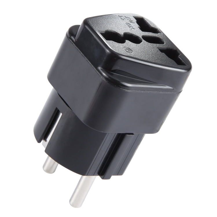Portable Universal UK Plug to EU Plug Power Socket Travel Adapter - Plug Adaptor by buy2fix | Online Shopping UK | buy2fix