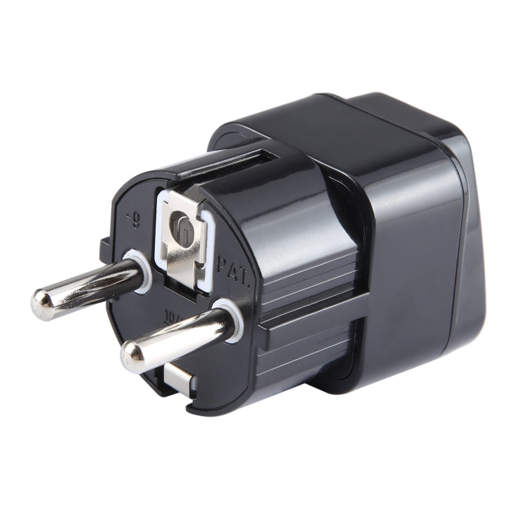 Portable Universal UK Plug to EU Plug Power Socket Travel Adapter - Plug Adaptor by buy2fix | Online Shopping UK | buy2fix