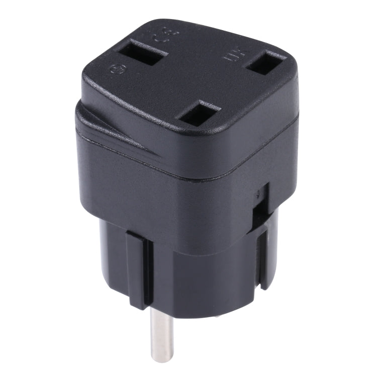 Portable UK to EU Plug Socket Power Adapter - Plug Adaptor by buy2fix | Online Shopping UK | buy2fix
