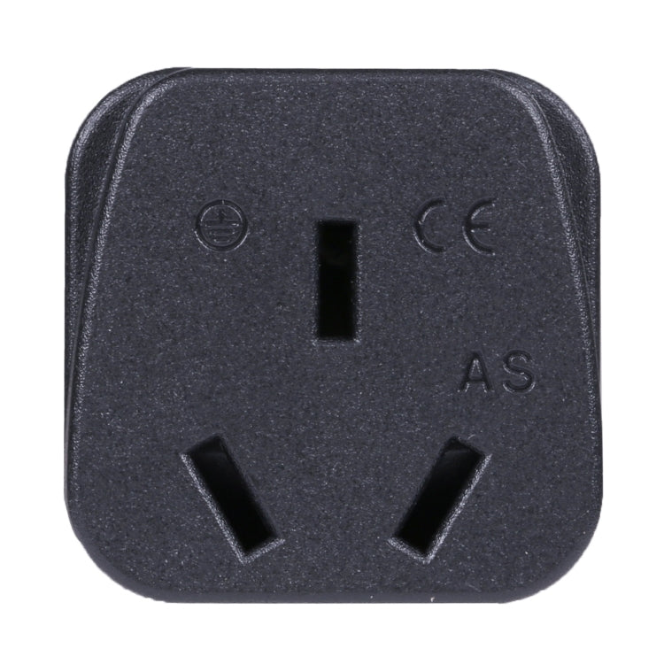 Portable Three-hole AU to UK Plug Socket Power Adapter - Plug Adaptor by buy2fix | Online Shopping UK | buy2fix