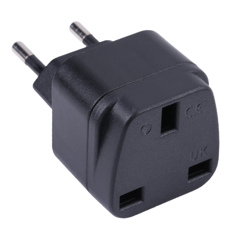 Portable UK to EU Plug Socket Power Adapter - Plug Adaptor by buy2fix | Online Shopping UK | buy2fix