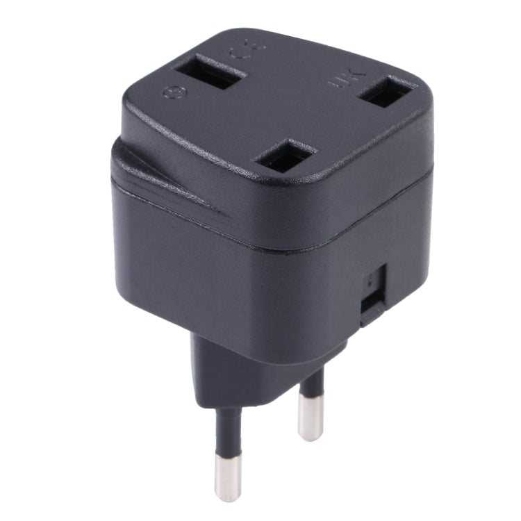 Portable UK to EU Plug Socket Power Adapter - Plug Adaptor by buy2fix | Online Shopping UK | buy2fix