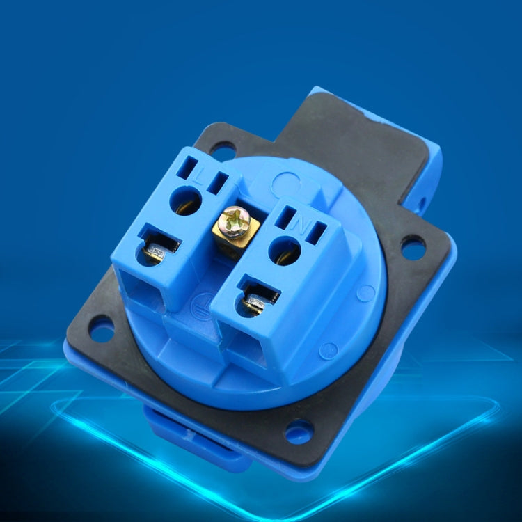 Outdoor IP44 Waterproof Socket with Cover, EU Plug - by buy2fix | Online Shopping UK | buy2fix