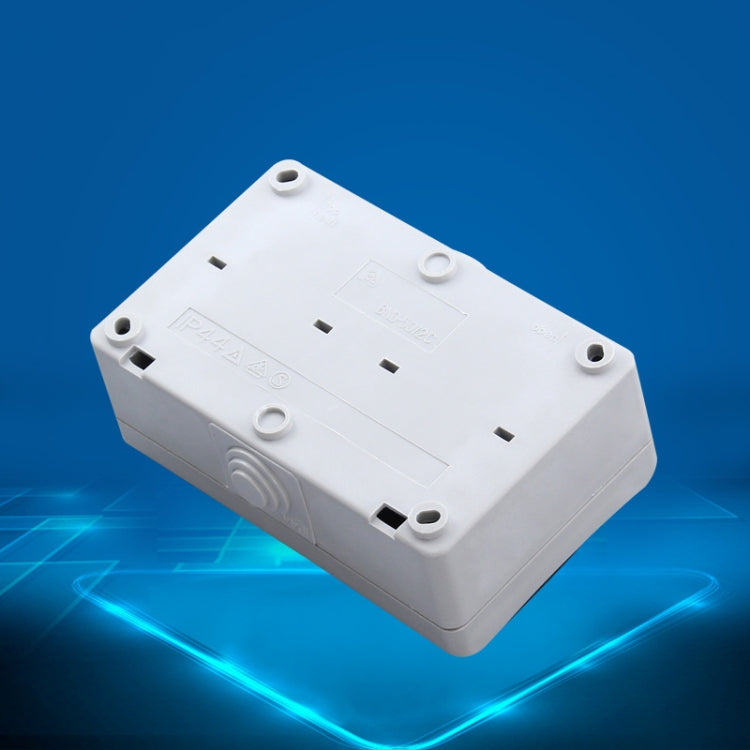 IP44 Waterproof Double-connection Socket with Cover, EU Plug - by buy2fix | Online Shopping UK | buy2fix