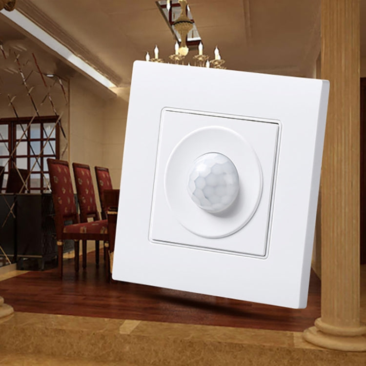 86 Type Energy Saving Lamp Infrared Light Control Induction Delay Wall-mounted Switch - by buy2fix | Online Shopping UK | buy2fix