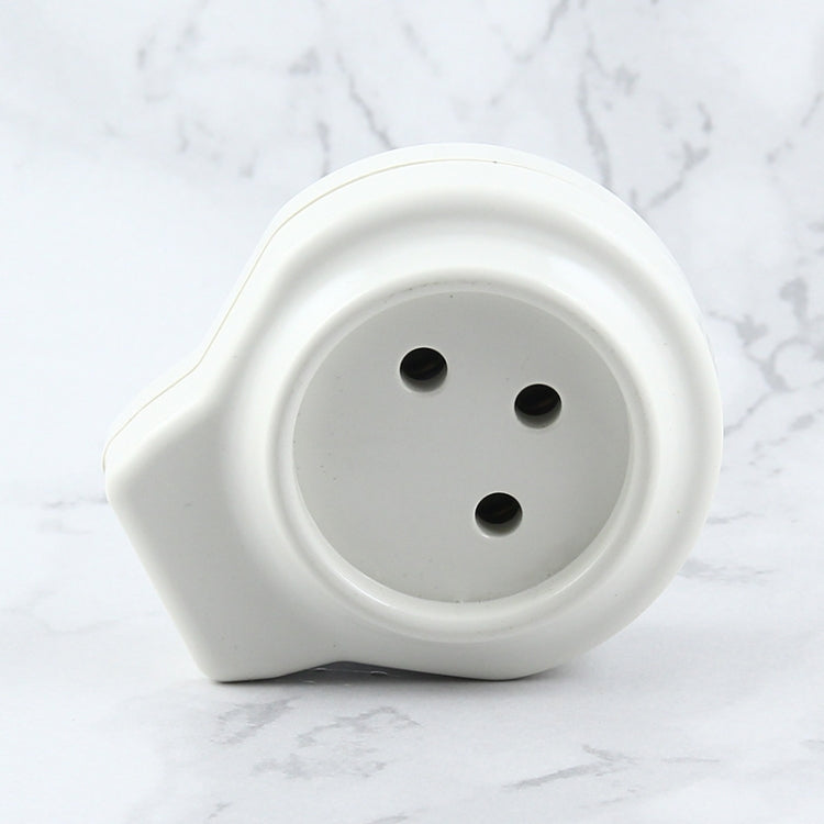 Pair Israel 16A Cylindrical Male Female Butt Joint Tripolar Power Plug - Plug Adaptor by buy2fix | Online Shopping UK | buy2fix