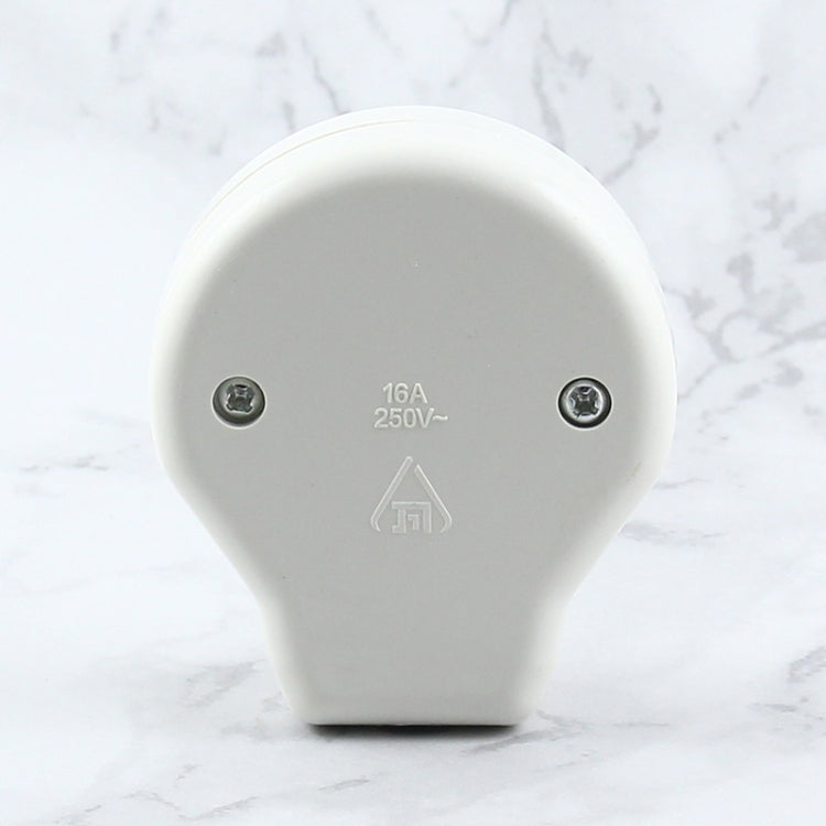 Pair Israel 16A Cylindrical Male Female Butt Joint Tripolar Power Plug - Plug Adaptor by buy2fix | Online Shopping UK | buy2fix