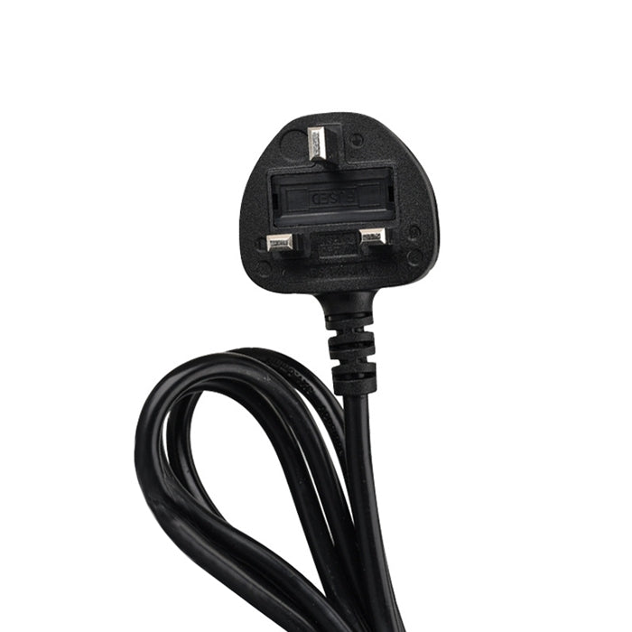 Charging Plug-in Wiring Board Creative Rotary Towline Board 13A Deformed Socket with USB, UK Plug, 5-Bit Socket(Black) - Extension Socket by buy2fix | Online Shopping UK | buy2fix