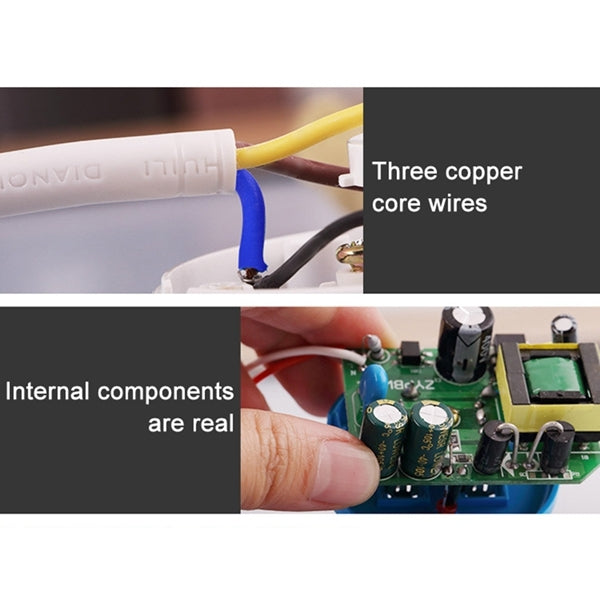 Charging Plug-in Wiring Board Creative Rotary Towline Board 13A Deformed Socket, UK Plug, 4-Bit Socket(Black) - Extension Socket by buy2fix | Online Shopping UK | buy2fix