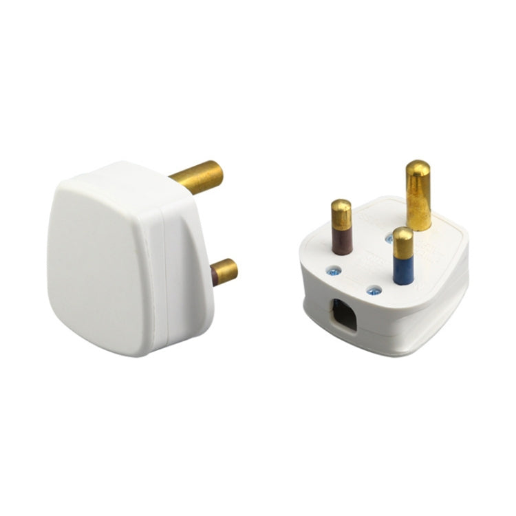 Three Pin Cylinder 15A Power Plug, UK Plug - Extension Socket by buy2fix | Online Shopping UK | buy2fix