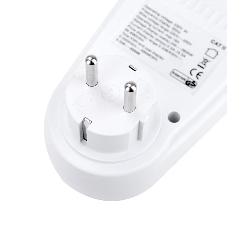 AC 230V 50Hz Max 16A LCD Display Energy Meter Watt Volt Voltage Power Analyzer Automatic Electricity Monitor Analyzer Power, EU Plug - Current & Voltage Tester by buy2fix | Online Shopping UK | buy2fix