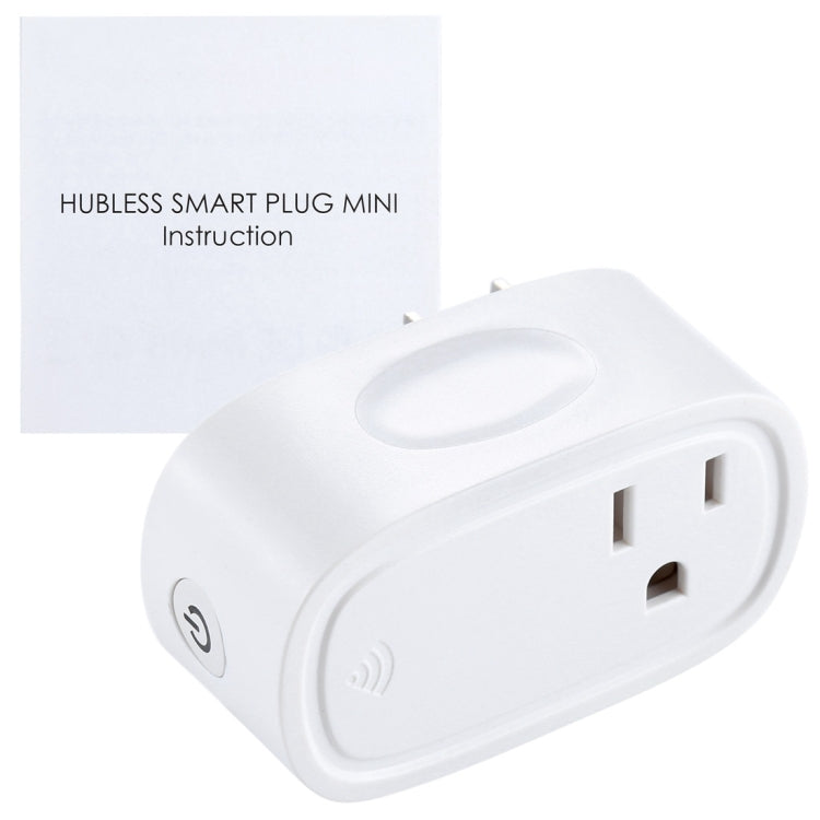 JH-G09U 15A 2.4GHz WiFi Control Hubless Smart Home Power Socket Works with Alexa & Google Home, AC 100-240V, US Plug (White) - Consumer Electronics by buy2fix | Online Shopping UK | buy2fix