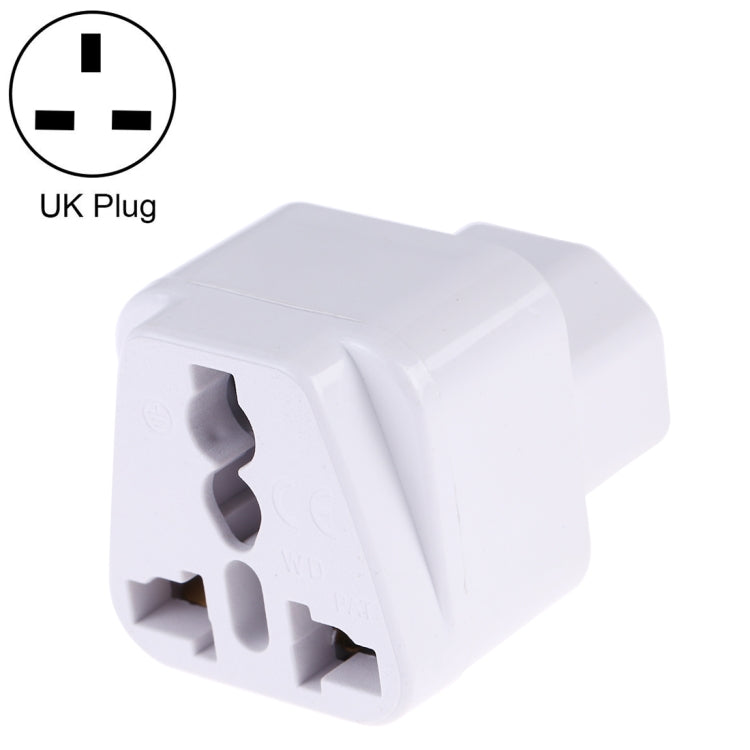 Portable Universal Socket to C14 Male Plug UPS PDU APC Computer Server Power Adapter Travel Charger (White) - Plug Adaptor by buy2fix | Online Shopping UK | buy2fix