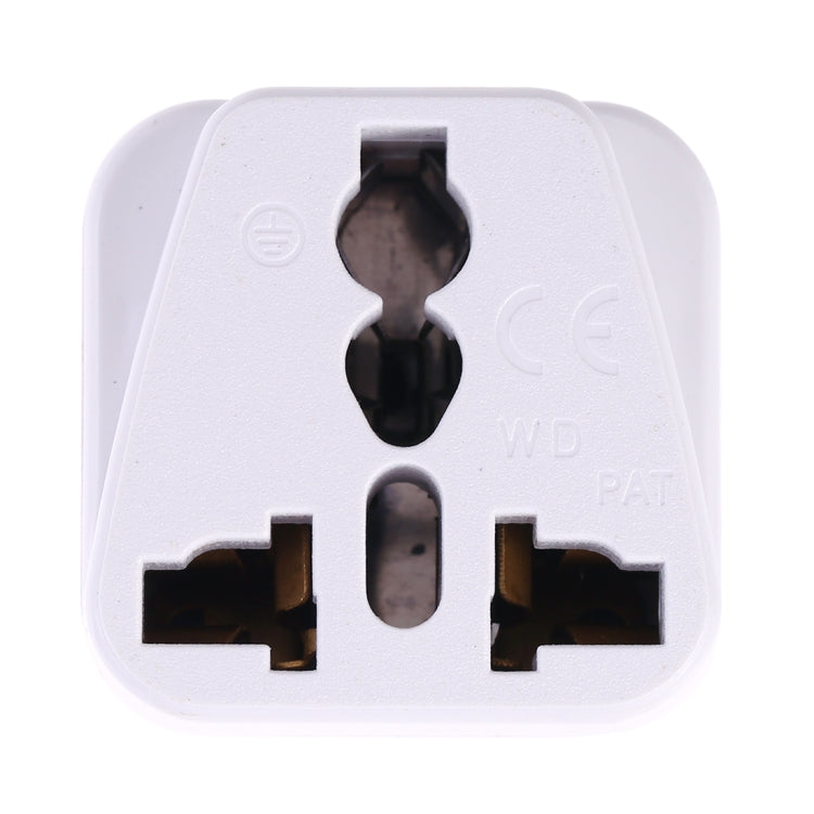 Portable Universal Socket to C14 Male Plug UPS PDU APC Computer Server Power Adapter Travel Charger (White) - Plug Adaptor by buy2fix | Online Shopping UK | buy2fix