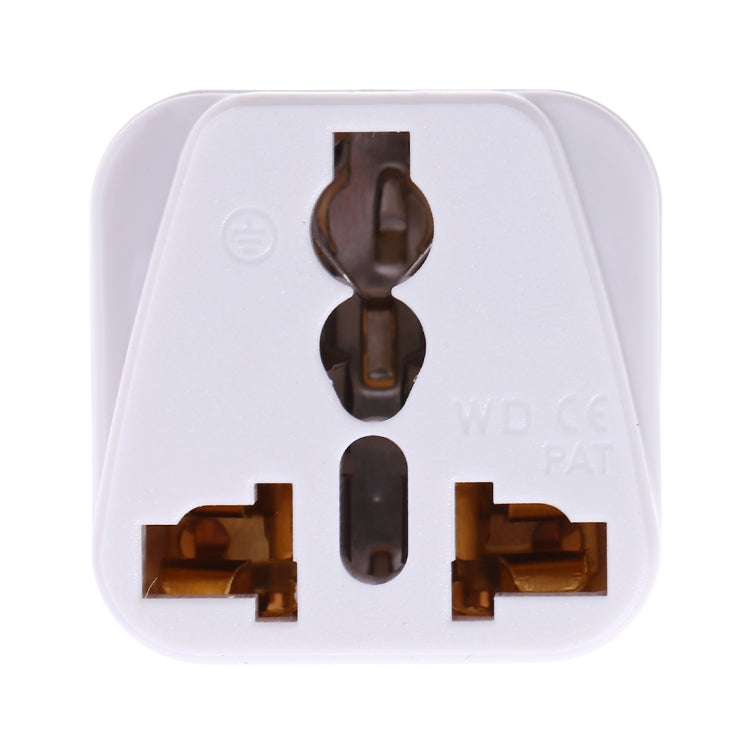 Portable Universal Socket to (Small) South Africa Plug Power Adapter Travel Charger (White) - Plug Adaptor by buy2fix | Online Shopping UK | buy2fix