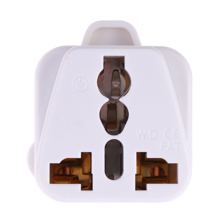 Portable Universal Socket to (Large) South Africa Plug Power Adapter Travel Charger (White) - Plug Adaptor by buy2fix | Online Shopping UK | buy2fix