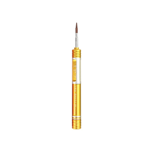 JF-iphone7 Tri-point 0.6 Part Screwdriver for iPhone 7 & 7 Plus & Apple Watch(Gold) by JIAFA