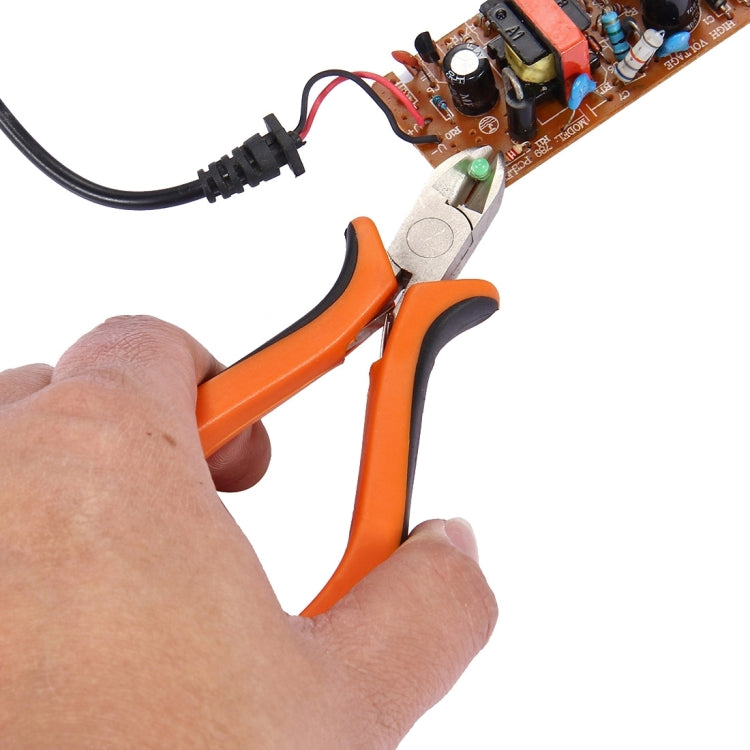 WLXY 4.5 inch Electronic Pliers Diagonal Pliers Repair Hand Tool - Pliers by WLXY | Online Shopping UK | buy2fix