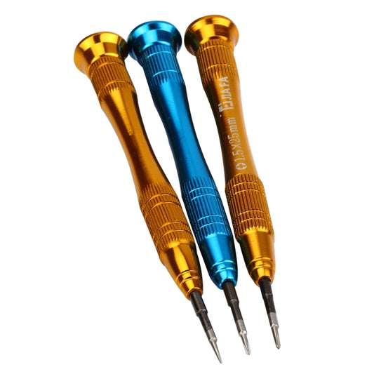 tlye 658 3 in 1 Pentagonal Precision Metal Screwdriver, Overall Length: 12.5cm by JIAFA