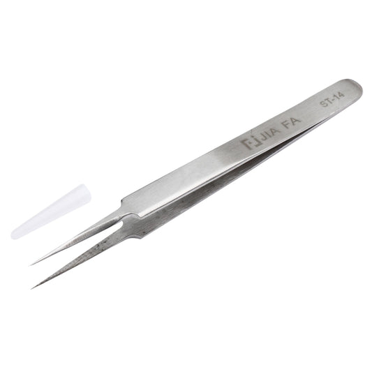 JIAFA ST-14 High-Hardness Anti-Magnetic Anti-Acid Steel Tweezers - Tweezers by buy2fix | Online Shopping UK | buy2fix