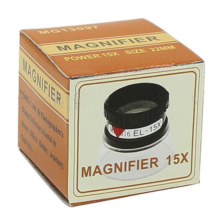 Mini Portable 15X Cylinder Type Jewelry Antique Magnifier by buy2fix