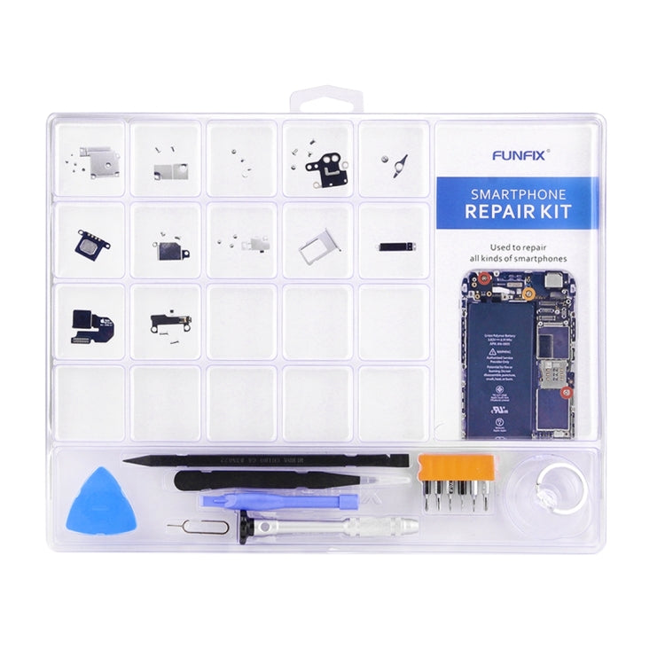 FUNFIX 14 in 1 Repair Open Tool Kit with Blades for iPhone 6 & 6s / iPhone 5 & 5S / Mobile Phone - Tool Kits by buy2fix | Online Shopping UK | buy2fix