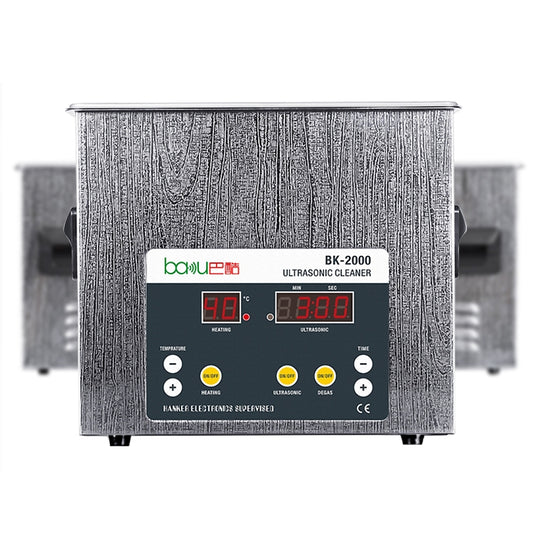 BAKU BK-2000 120W 3.36L LCD Display Heating Ultrasonic Cleaner with Basket, AC 110V, US Plug by BAKU