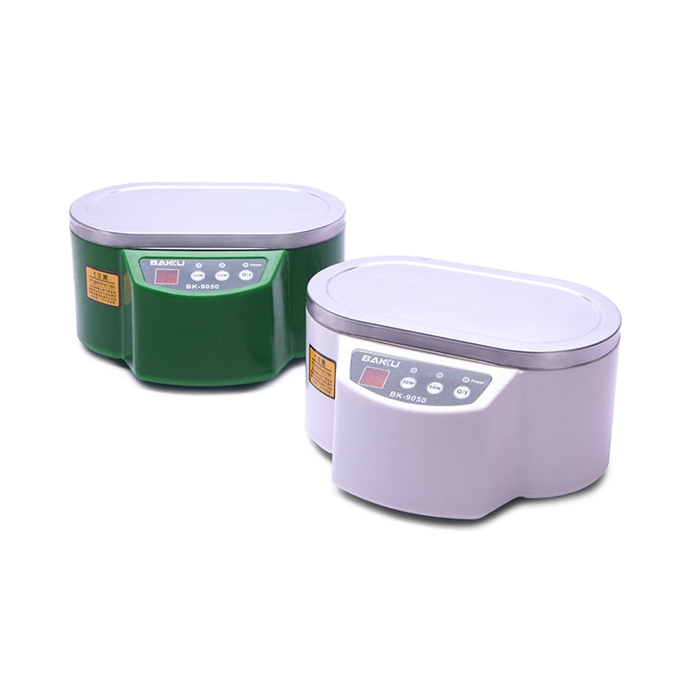 BAKU BK-9050 30W / 50W Adjustable 0.6L LCD Display Ultrasonic Cleaner, AC 220V(Green) - Ultrasonic Cleaner by BAKU | Online Shopping UK | buy2fix