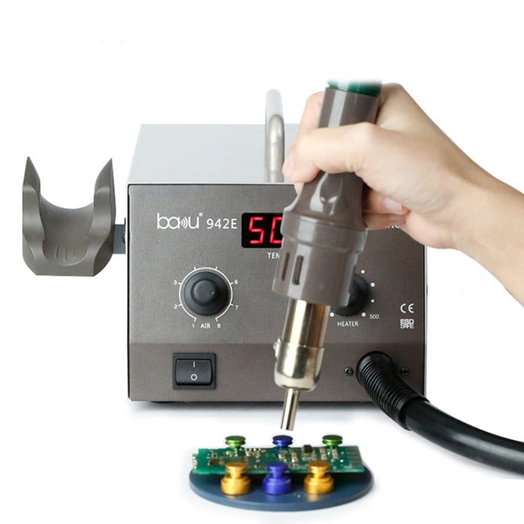 BAKU BA-942E 110V Digital Display Adjustable Temperature Hot Air Gun Desoldering Station Set, US Plug by BAKU