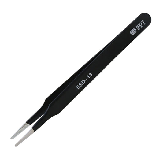 BEST BST-13 Precision Anti-static ESD Stainless Steel Tweezers by BEST