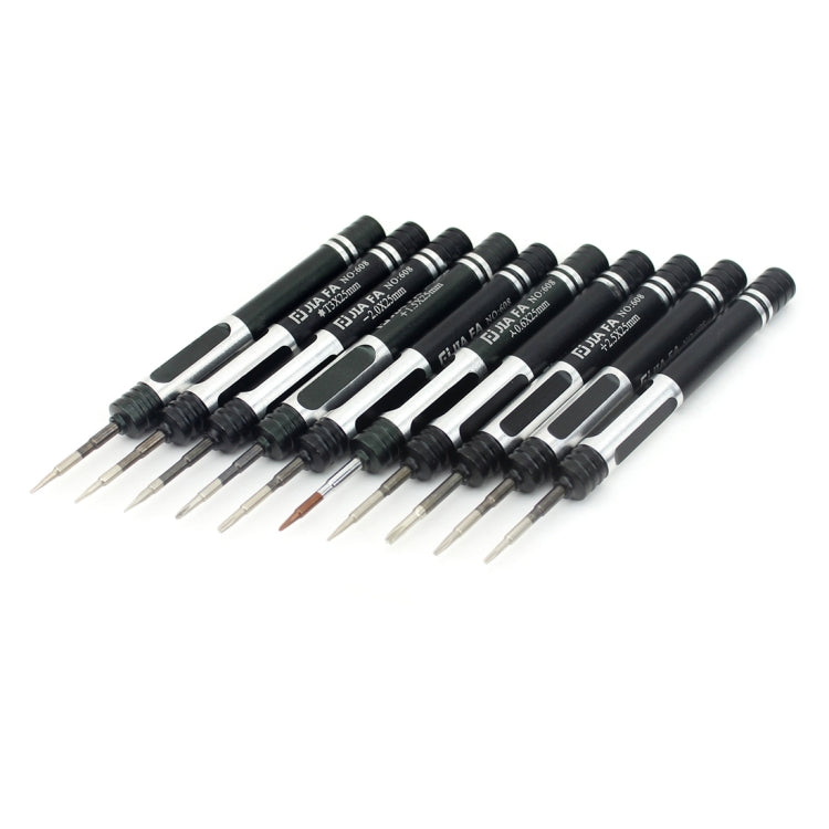 JF-8134 10 in 1 Multi-model Available Metal Mobile Phone Repair Tool Combination Screwdriver - Screwdriver Set by JIAFA | Online Shopping UK | buy2fix