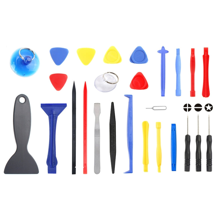 JF-8141 26 in 1 Metal + Plastic Crowbar Spudger Repairing Disassemble Tool Kit - Tool Kits by JIAFA | Online Shopping UK | buy2fix