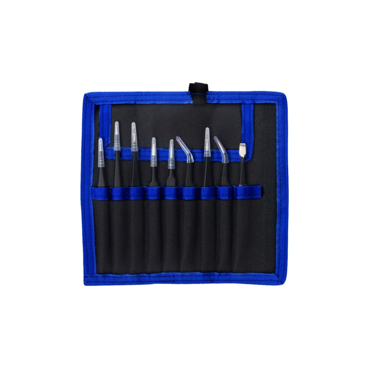 JF-8142 Metal Tweezers Repairing Disassemble Tool Kit by JIAFA