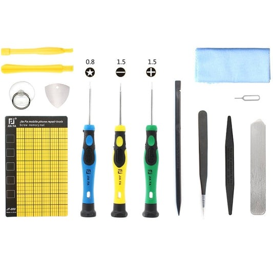 JIAFA JF-8105 14 in 1 Repair Tool Set for iPhone and Samsung - Tool Kits by JIAFA | Online Shopping UK | buy2fix