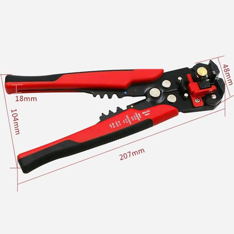 5 in 1 Multifunctional Cable Wire Stripper Cutter Crimper Self-Adjusting Terminal Crimping Stripping Plier Tools, Random Color Delivery - Others by buy2fix | Online Shopping UK | buy2fix