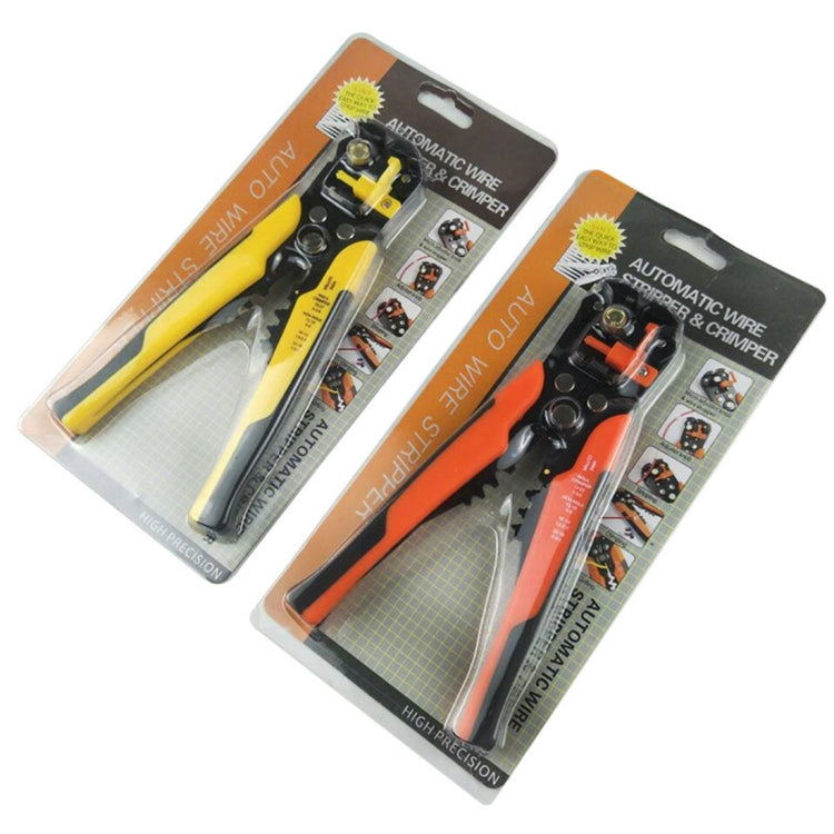 5 in 1 Multifunctional Cable Wire Stripper Cutter Crimper Self-Adjusting Terminal Crimping Stripping Plier Tools, Random Color Delivery - Others by buy2fix | Online Shopping UK | buy2fix