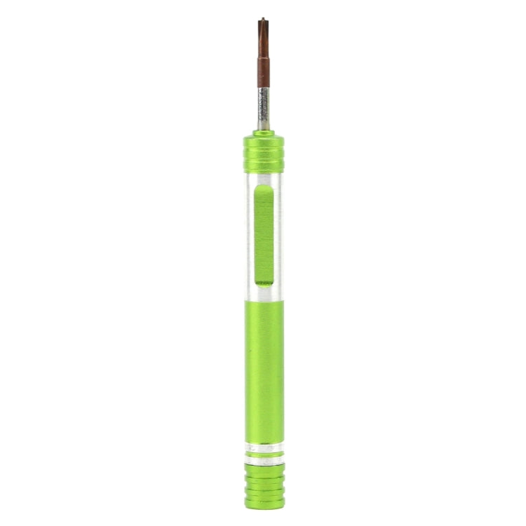 608-2.5 Hollow Cross Tip 2.5 Middle Bezel Repair Screwdriver(Green) - Screwdriver by JIAFA | Online Shopping UK | buy2fix