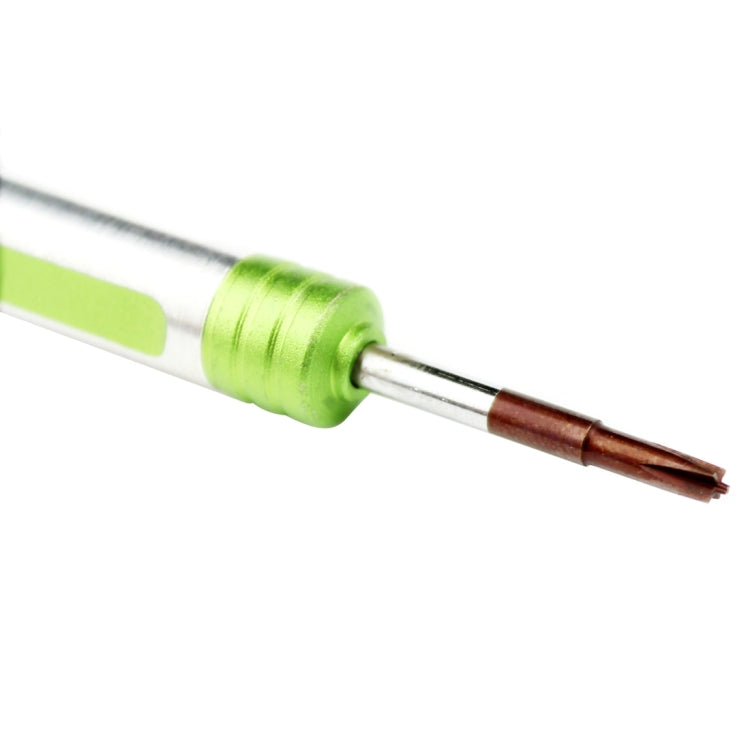 608-2.5 Hollow Cross Tip 2.5 Middle Bezel Repair Screwdriver(Green) - Screwdriver by JIAFA | Online Shopping UK | buy2fix